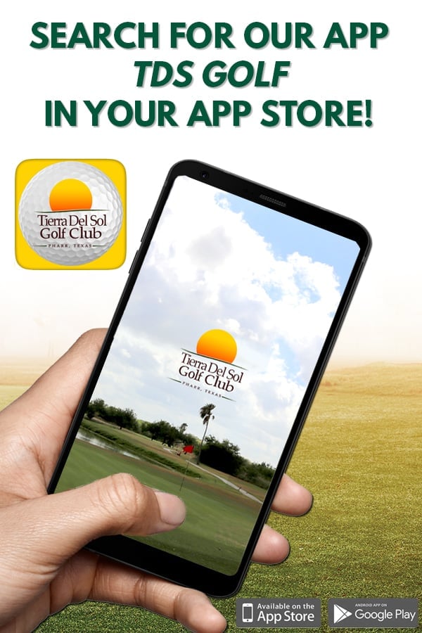 Search For Our App TDS Golf In Your App Store! - Tierra Del Sol Golf Club